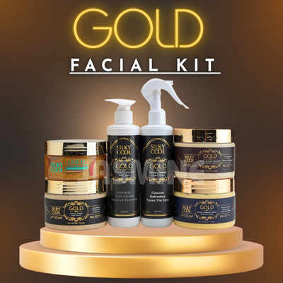 SILKY COOL GOLD FACIAL KIT 
